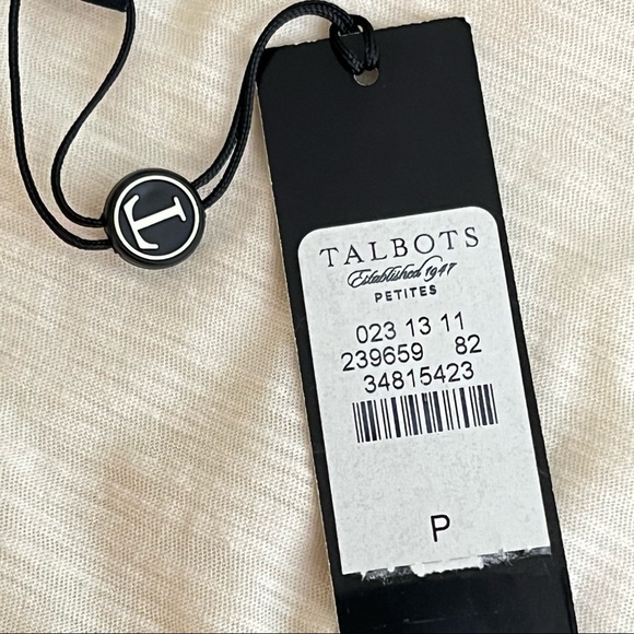 Talbot’s Petites Lightweight Cotton Button Front Cardigan Size Petite NWT - Picture 11 of 13